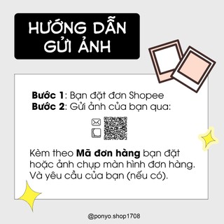 In ảnh mini khách đặt theo yêu cầu – In ảnh 6x9cm trang trí sinh nhật, dán sổ, gắn album ảnh – Không phai màu