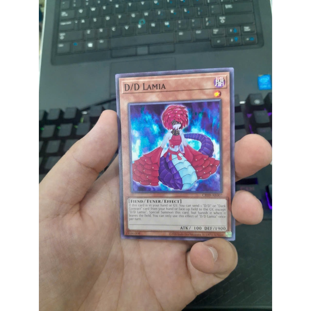 [ 20250927 ] Thẻ bài Yugioh CR09-AE007 D/D Lamia
