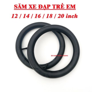 Săm Xe Đạp Trẻ Em 12 / 14 / 16 / 18 / 20 Inch x 1.75/1.95/2.125 - Ruột Xe Đạp 3 Bánh
