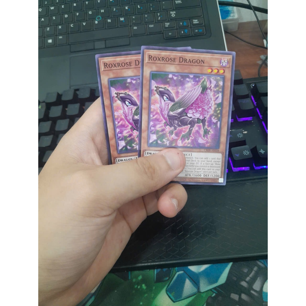 [ 20250927 ] Thẻ bài Yugioh CR09-AE038 Roxrose Dragon