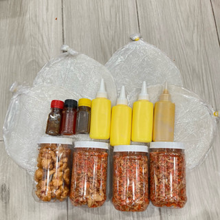 [ COMBO HỘI TỤ ] Bánh Tráng Phơi Sương ( Kèm Chai Bơ Béo + 3 Chai Sốt + Hủ Muối Tép Hành Phi + Tóp Mỡ + Muối Béo + T