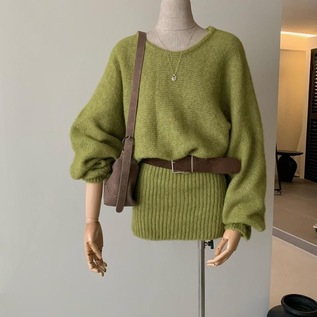 𝑶𝒏𝒊.𝑺𝒉𝒐𝒑_ [SẴN GIAO LUÔN]Váy len ôm body 4 màu ( TẶNG Kèm Đai ) | BigBuy360 - bigbuy360.vn