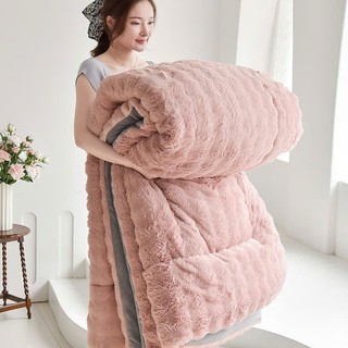   SIÊU MỀM MỊN  Chăn lông chồn cao cấp đại hàn cực kỳ mềm mịn nặng 4kg 2mx2m3 