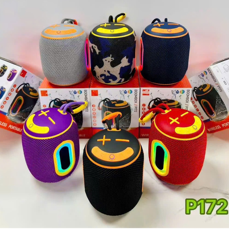 Loa Bluetooth Không Dây P172 Chống Nước Tốt Bass Căng