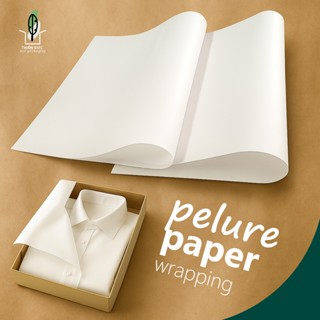  Combo 1kg tờ giấy pelure trắng sữa 50x75cm gói hàng quần áo chống ẩm gói hàng. Giấy nến thấm dầu giấy hút ẩm 