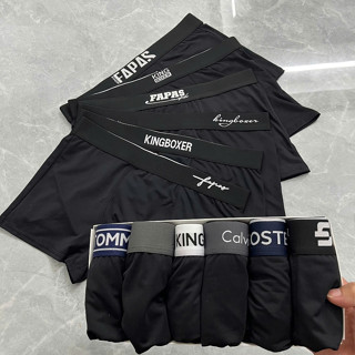   Siêu Rẻ Combo 4 quần lót nam Mix Cạp Ngẫu Nhiên sịp đùi thun lạnh co giãn thông thoáng kháng khuẩn 