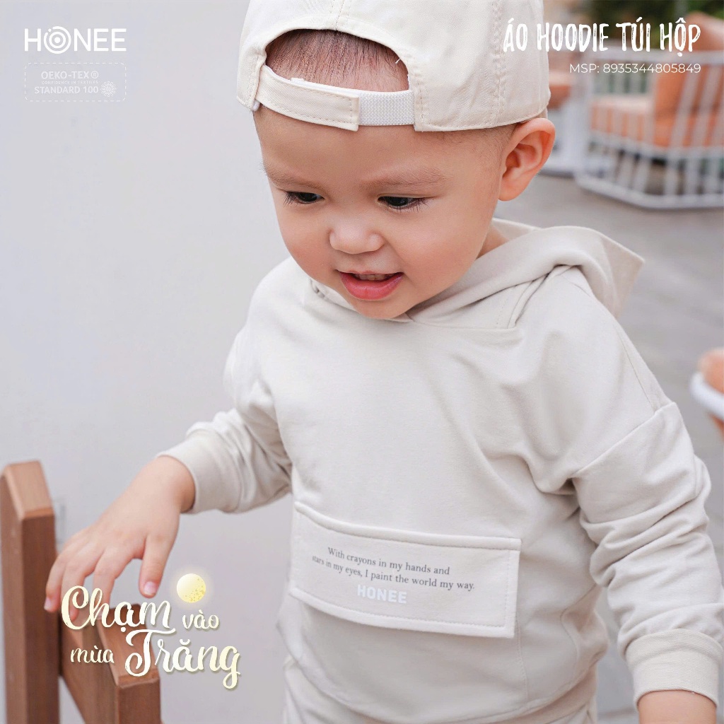 [FreeShip] [Giá hủy diệt] [Chính hãng] [ HONEE] Áo Hoodie túi hộp / Quần nỉ thể thao cho bé từ 6 thá