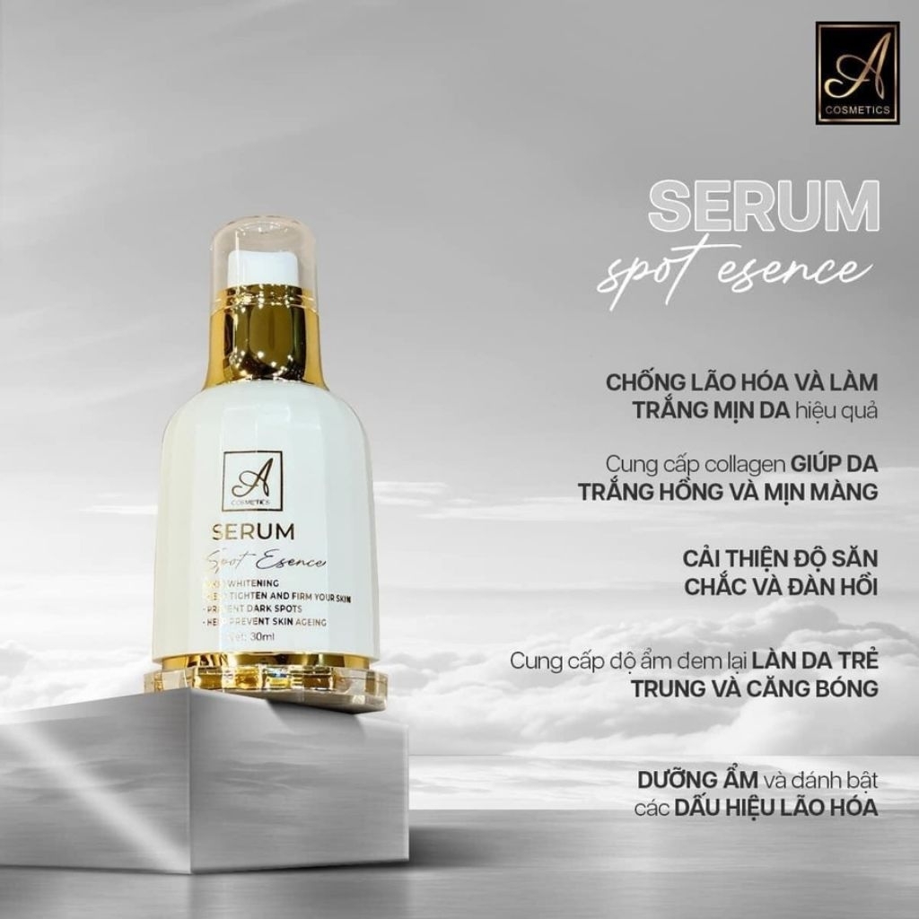 Serum Trắng Da A Cosmetics Spot Esence Chính Hãng 30ml