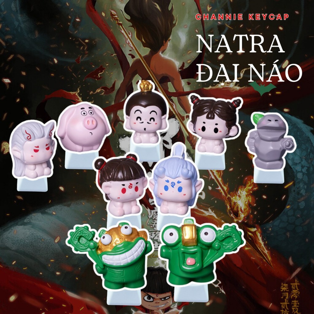 Keycap lẻ NATRA Ma Đồng Náo Hải Phím Cơ Lẻ