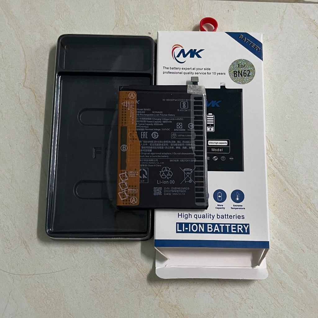 pin xiaomi Redmi 9T ,Poco M3 model BN62 dùng chung