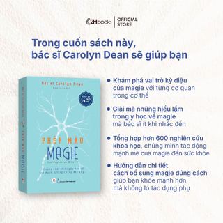 Sách Phép Màu Magie chống đột quỵ, bệnh tim mạch tiểu đường, sách dinh dưỡng - 2H Books HCM