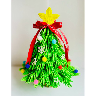 Origami 3d cây thông noel christmas tree
