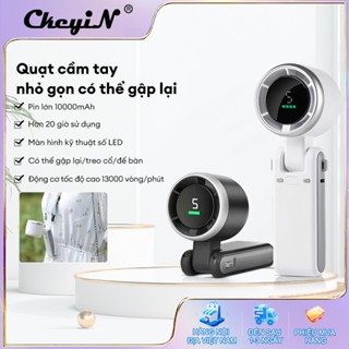 CkeyiN Siêu bền Cầm tay Mini Quạt cầm tay nhỏ gọn có thể gập lại Có thể gập lại treo cổ để bàn JH015