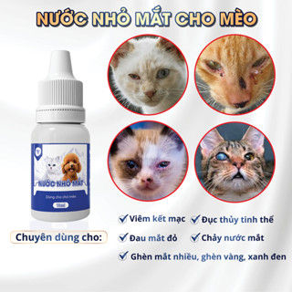 Nhỏ Mắt Cho Mèo MasterCare Chuyên Viêm Kết Mạc Đục Thủy Tinh Thể Đau Mắt Đỏ Chảy Nước Mắt Ghèn Mắt