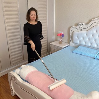 Combo-24cm*Dài 93cm-Cây Lăn Bụi Cán Dài Inox Thu Gọn,Làm Sạch Quần Áo,lăn Giường, ghế Safa -Màn Rèm 