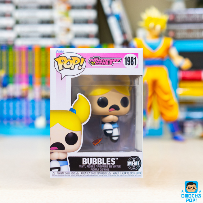 Mô Hình Chính Hãng Funko Pop Animation Meme - Cartoon network : Powerpuff girls Bubbles #1981