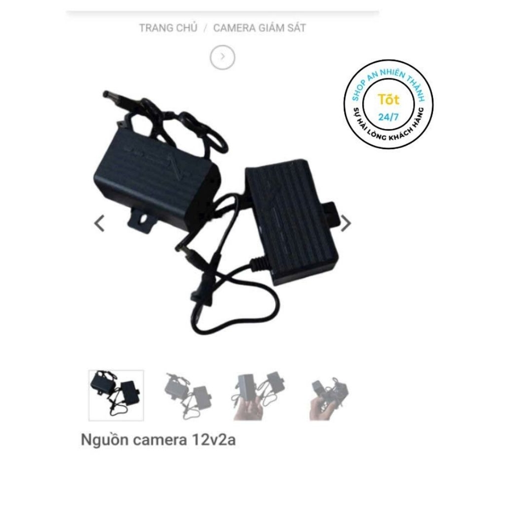 Nguồn camera an ninh12v2a ( shop an nhiên thành)