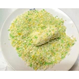 Bột chiên xù Panko Túi 1kg Loại bột vàng nhạt và bột 3 màu