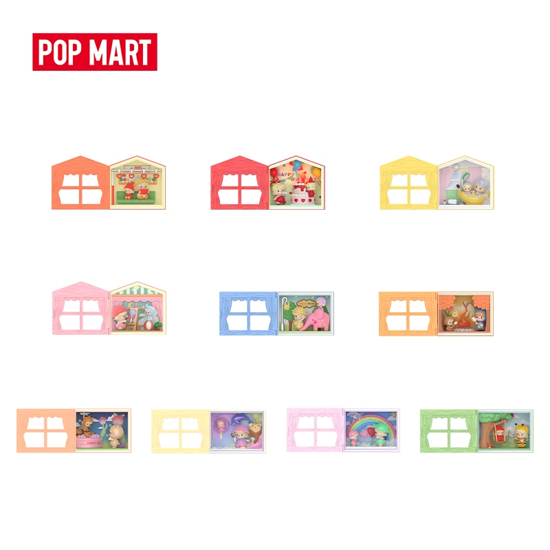 POP MART Sweet Bean Celebrate Ordinary Days Series Scene Sets - Whole Set