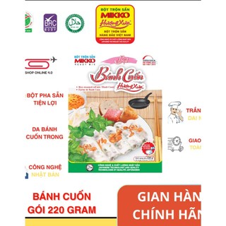 Bột bánh cuốn Mikko hương xưa 220g