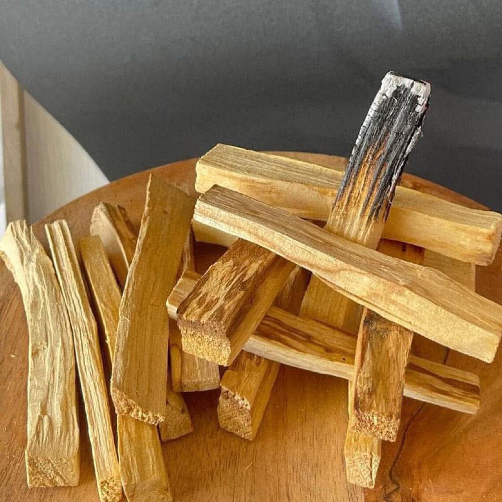 Thảo mộc Thanh Tẩy Sage và Palo Santo thơm thanh tẩy không gian sống - Tarotbygenie