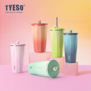 Ly giữ nhiệt Tyeso Gradient Melli dung tích inox 304 thiết kế đơn giản màu sắc nhẹ nhàng chính hãng 700ml 