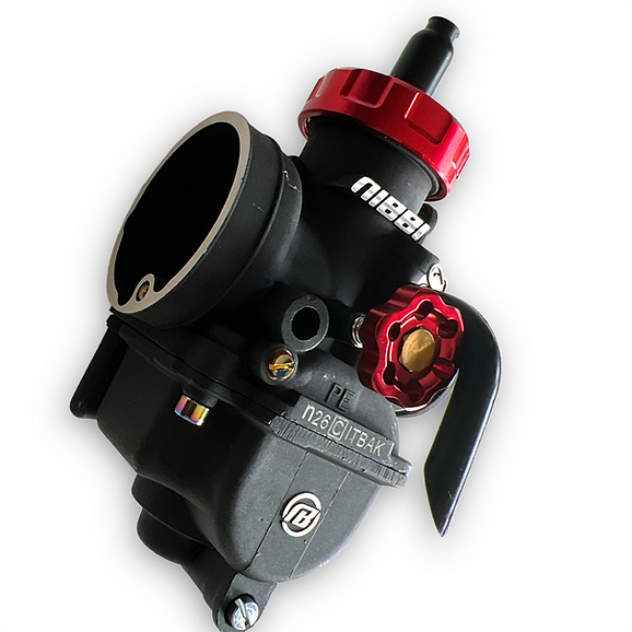 BÌNH XĂNG CON NIBBI RACING - GA TRÒN - BÌNH ĐEN