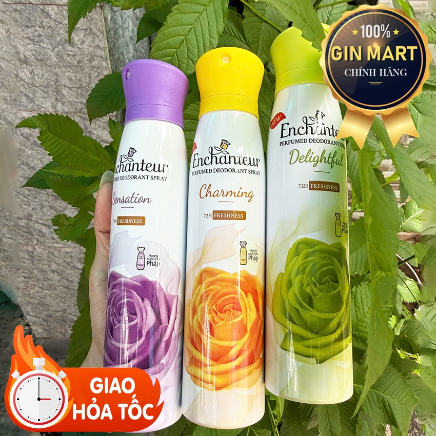 Xịt khử mùi Enchanteur 150ml