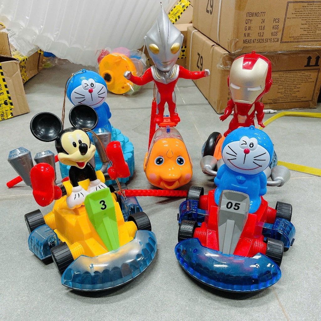 (49K)LỒNG ĐÈN THANH LÝ MẪU NGẪU NHIÊN LỘN XỘN CÓ ĐÈN VÀ NHẠC DI CHUYỂN 360 ĐỘ TRÁNH ĐƯỢC VẬT CẢN