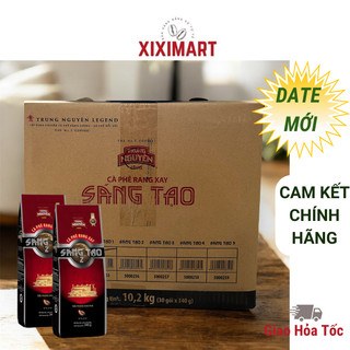 Thùng Cà phê rang xay Trung Nguyên Sáng Tạo 2 (30 gói x 340gr) Cafe pha phin Robusta, arabica Xiximart