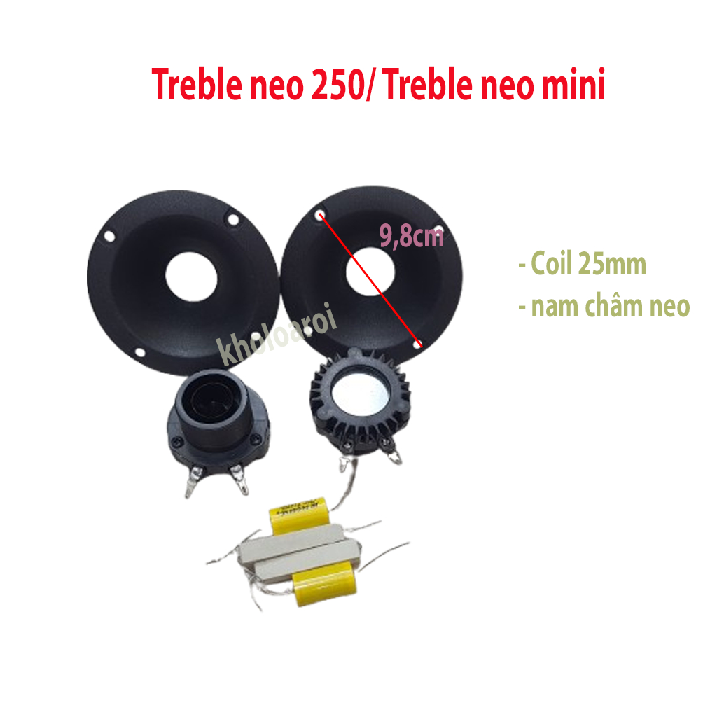 Treble neo 250/ Treble neo mi ni Tép tí tách, leng keng kholoaroi