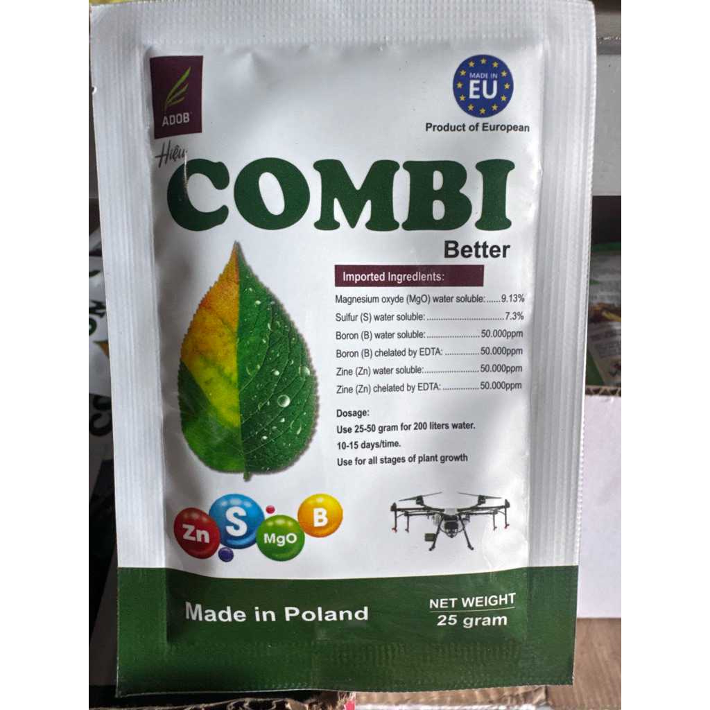 Phân bón vi lượng Combi (25gr) xuất xứ Poland