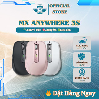 [🔰Chính Hãng] Chuột Không Dây Bluetooth Logitech MX Anywhere 3S | Silent | Pin Trâu | DPI 8000