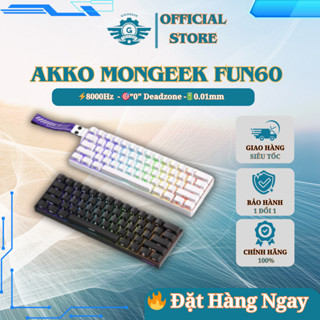 ⚡ [Rapid Trigger] Bàn Phím Cơ Gaming Akko Monsgeek FUN60 Pro HE – Hotswap, 8K Polling, 0.01 mm RT