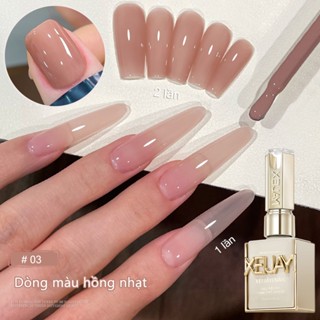  XEIJAYI 15ml Sơn móng tay gel màu hồng nude mới dành cho tiệm làm móng 