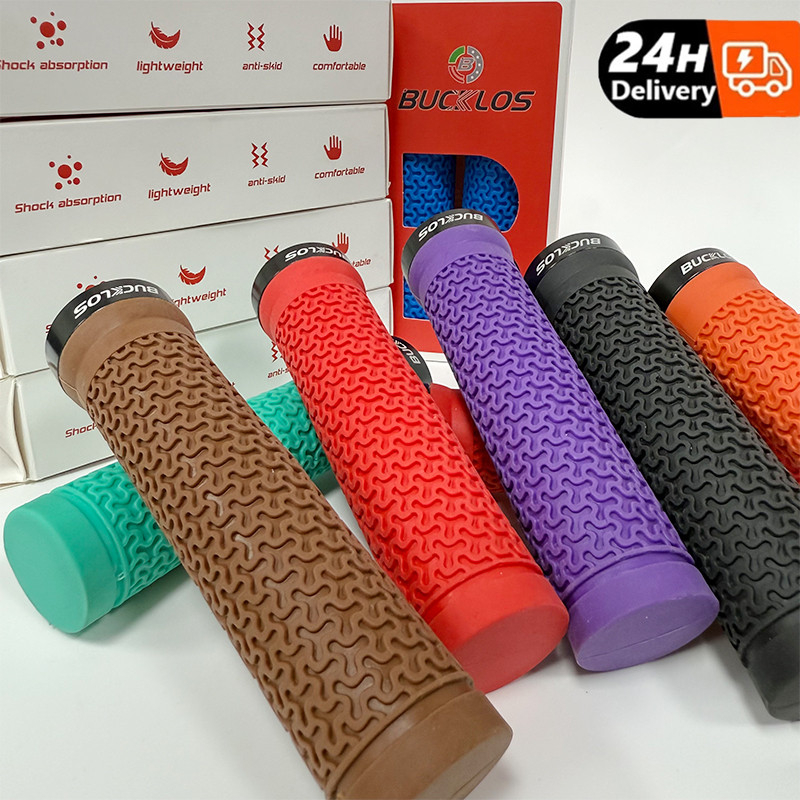 tay cầm xe đạp chống trượt, giảm xóc với kết cấu bề mặt thoải mái