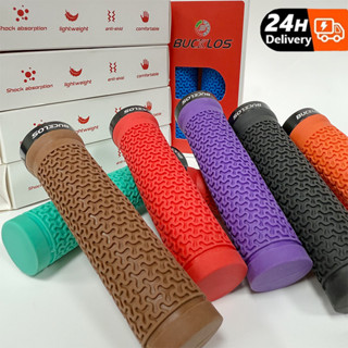 tay cầm xe đạp chống trượt, giảm xóc với kết cấu bề mặt thoải mái
