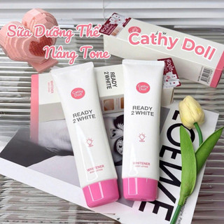  Sữa Dưỡng Thể Cathy Doll Ready 2 White Dưỡng Da & Nâng Tone Body 150ml Thái Lan 