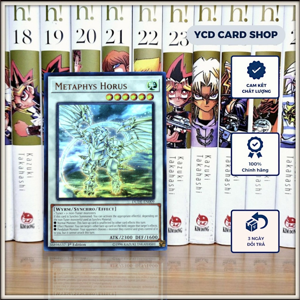 [YCDcardgame] Thẻ bài yugioh chính hãng Metaphys Horus – Ultra Rare