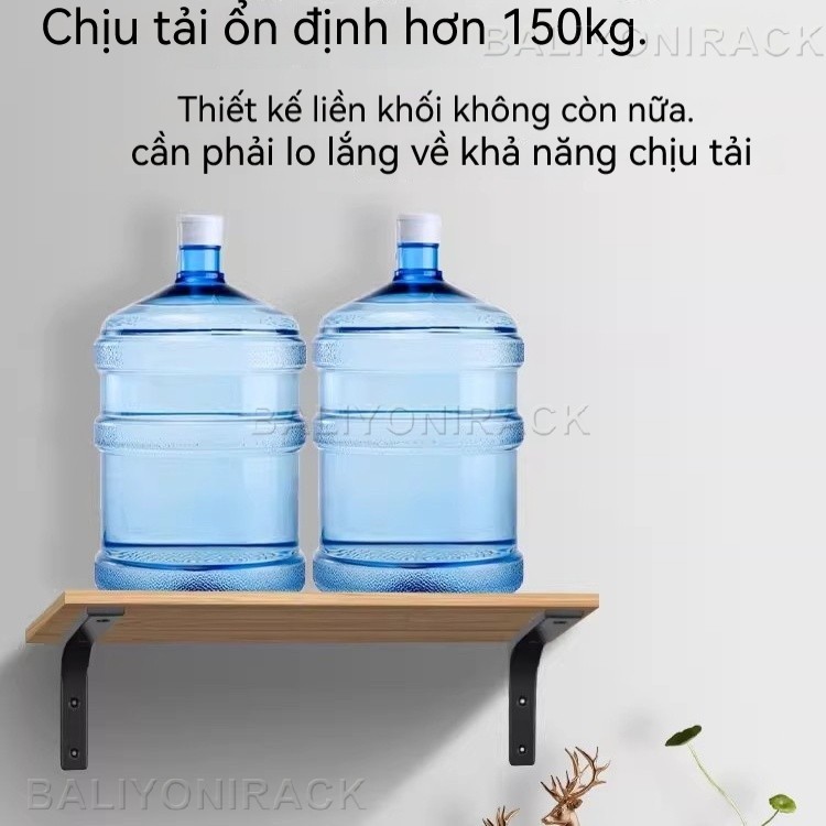 Kệ Gỗ Treo Tường Màu Óc Chó 40 60 80 100cm Kèm Giá Đỡ Sắt Chịu Lực 25kg Dùng Cho Phòng Khách Phòng Ngủ Nhà Bếp | BigBuy360 - bigbuy360.vn