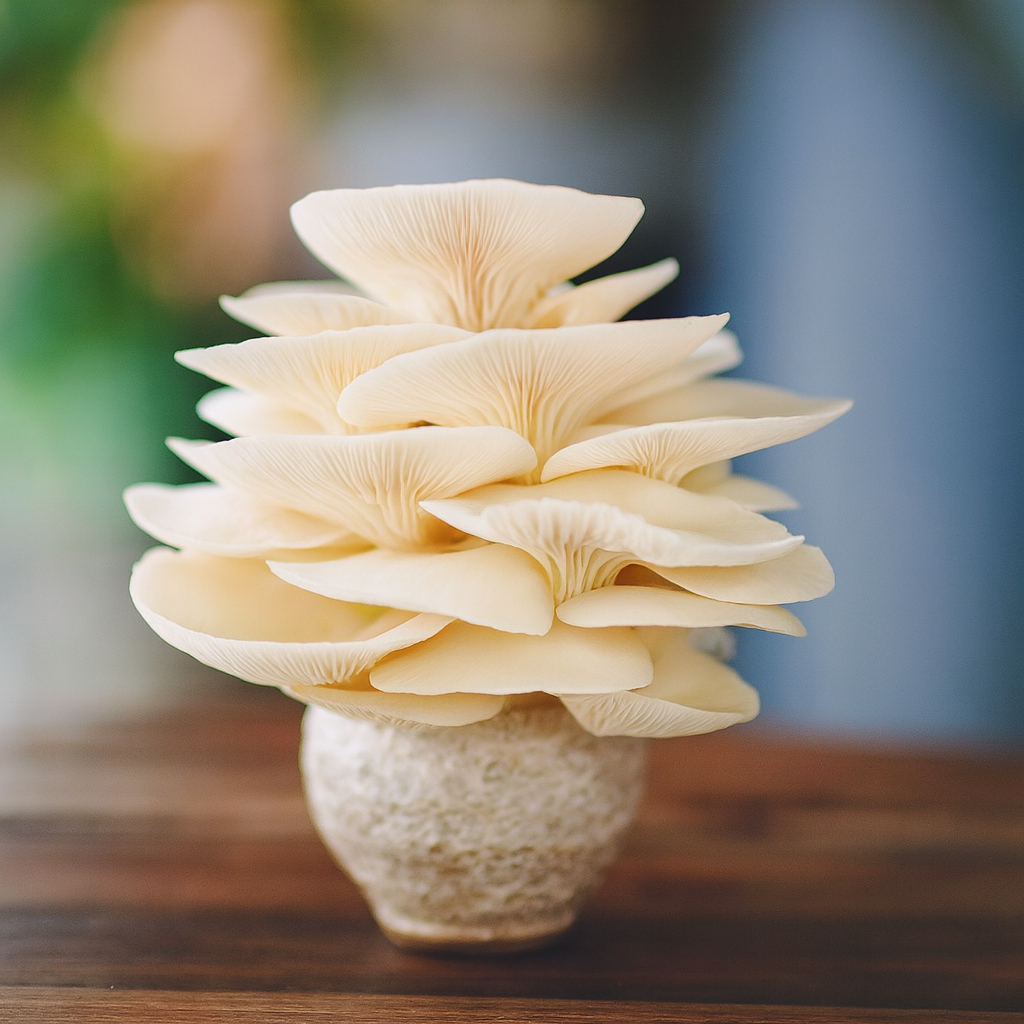 Phôi nấm Bào ngư và Sò (8 Bào ngư, 8 Sò)