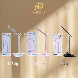 (Link mới) Đèn LED TGX-A937 SIÊU SÁNG 48 bóng dùng để nối mi, nail, phun xăm, để bàn học chống cận, cảm biến 3 nấc sáng