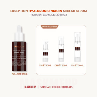   HÀNG CTY  Tinh chất Giảm Thâm Mụn Ekseption Hyaluronic NIACIN Mixlab Serum  HA + 5% B3  75ml 