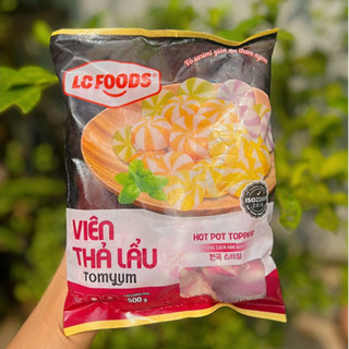  Viên thả lẩu vị tomyum Lcfood - gói 500gram. 