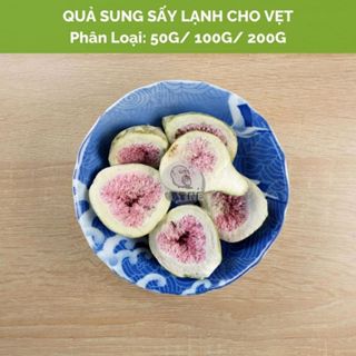 Quả Sung Sấy Lạnh – Thức Ăn Vặt Tự Nhiên Cho Vẹt Chim Cảnh Hamster Thỏ 