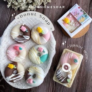  Xà bông tắm hình bánh Donut quà tặng Caccé Home 