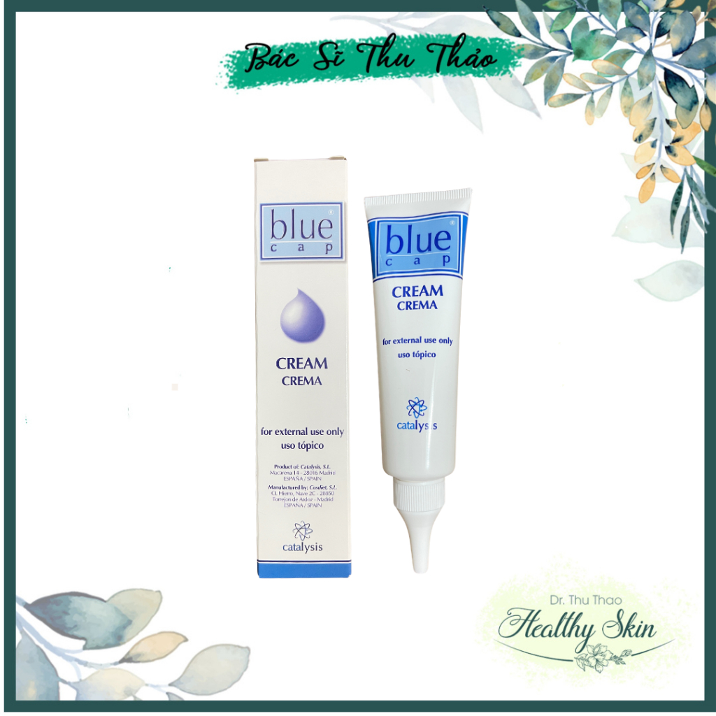 Kem Bôi Blue Cap Cream Cho Da Cơ Địa, Vảy Nến, Giảm Ngứa, Dưỡng Ẩm, Làm Dịu Da