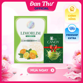   CHÍNH HÃNG  Kẹo chanh giảm cân Lemol Slim EZ Beauty tặng kèm Detox Hàng công ty chính hãng 