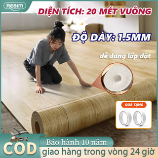  Thảm lót sàn simili nhựa giả gỗ tấm simili dán sàn giả gỗ Chống trượt thân thiện môi trường không mùi 
