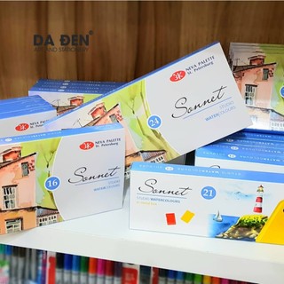 [DA ĐEN - QUẬN 3] Màu Nước Nga Sonnet 12|24 Màu